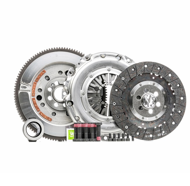 VALEO 837095: Kupplungssatz mit Zweimassenschwungrad, mit Schraubensatz, mit Sicherungsschraubensatz, mit Ausrücklager FULLPACK DMF