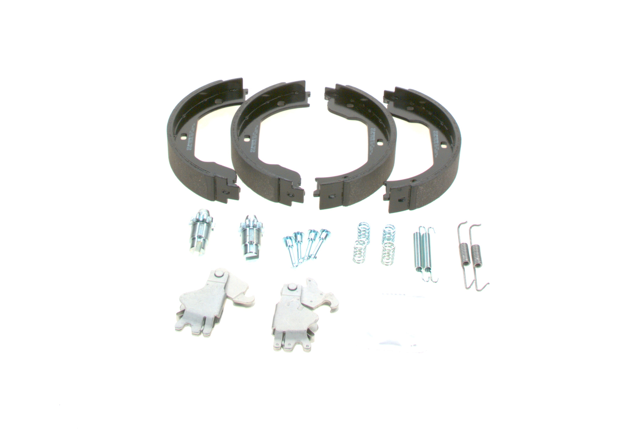 BOSCH 0 204 113 805 Комплект спирачна челюст, ръчна спирачка BMW 7 (F01, F02, F03, F04) 450 K.C. бензин цена