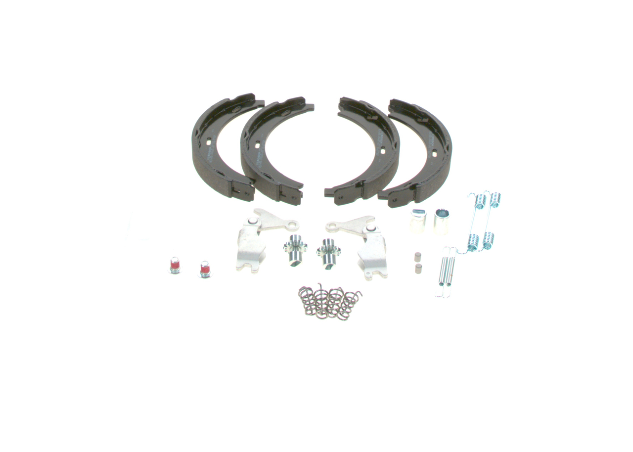 BOSCH 0 204 113 812 Σετ σιαγόνων φρένων, χειρόφρενο MERCEDES-BENZ C-class Coupe (CL203) 136 PS Πετρέλαιο κόστος