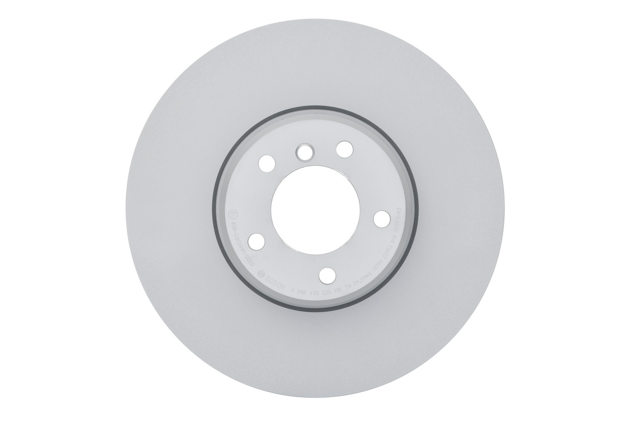BOSCH 0 986 479 E20: Bremsscheibe Ø: 348mm, zweiteilige Bremsscheibe, Belüftet, Ø: 348mm, beschichtet, mit Schrauben