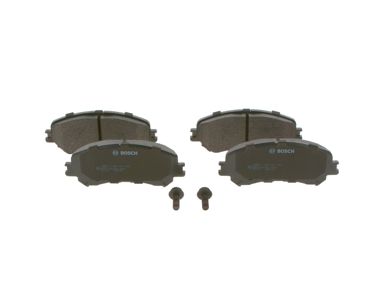 BOSCH 0 986 494 722: Bremsbeläge