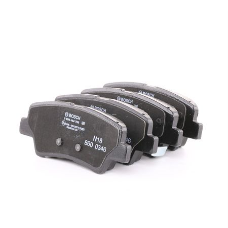 BOSCH 0 986 494 768 Klocki hamulcowe KIA OPTIMA 205 KM Hybryda silnik benzynowy / elektryczny koszt