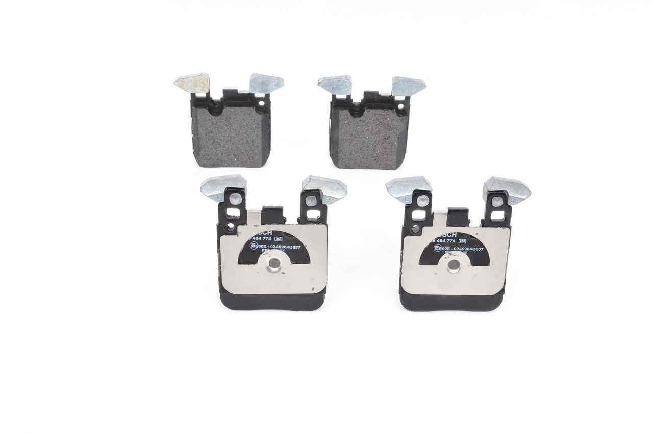 BOSCH 0 986 494 774: Juego de pastillas de freno Chapa antichirridos