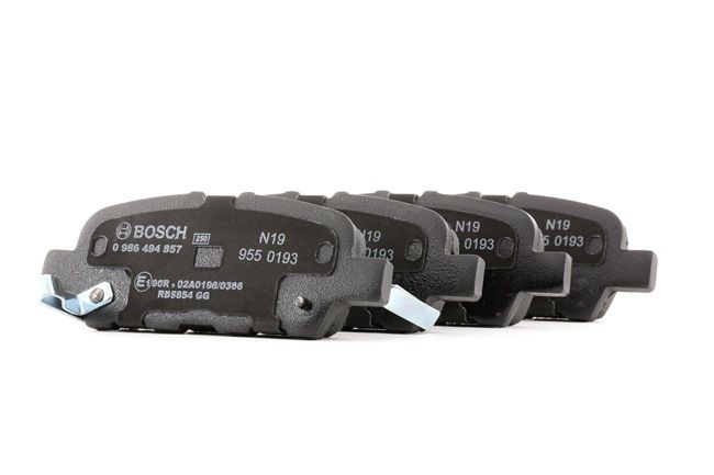 BOSCH 0 986 494 857 Piduriklotsid NISSAN SERENA (C26) 147 hj Bensiin hind