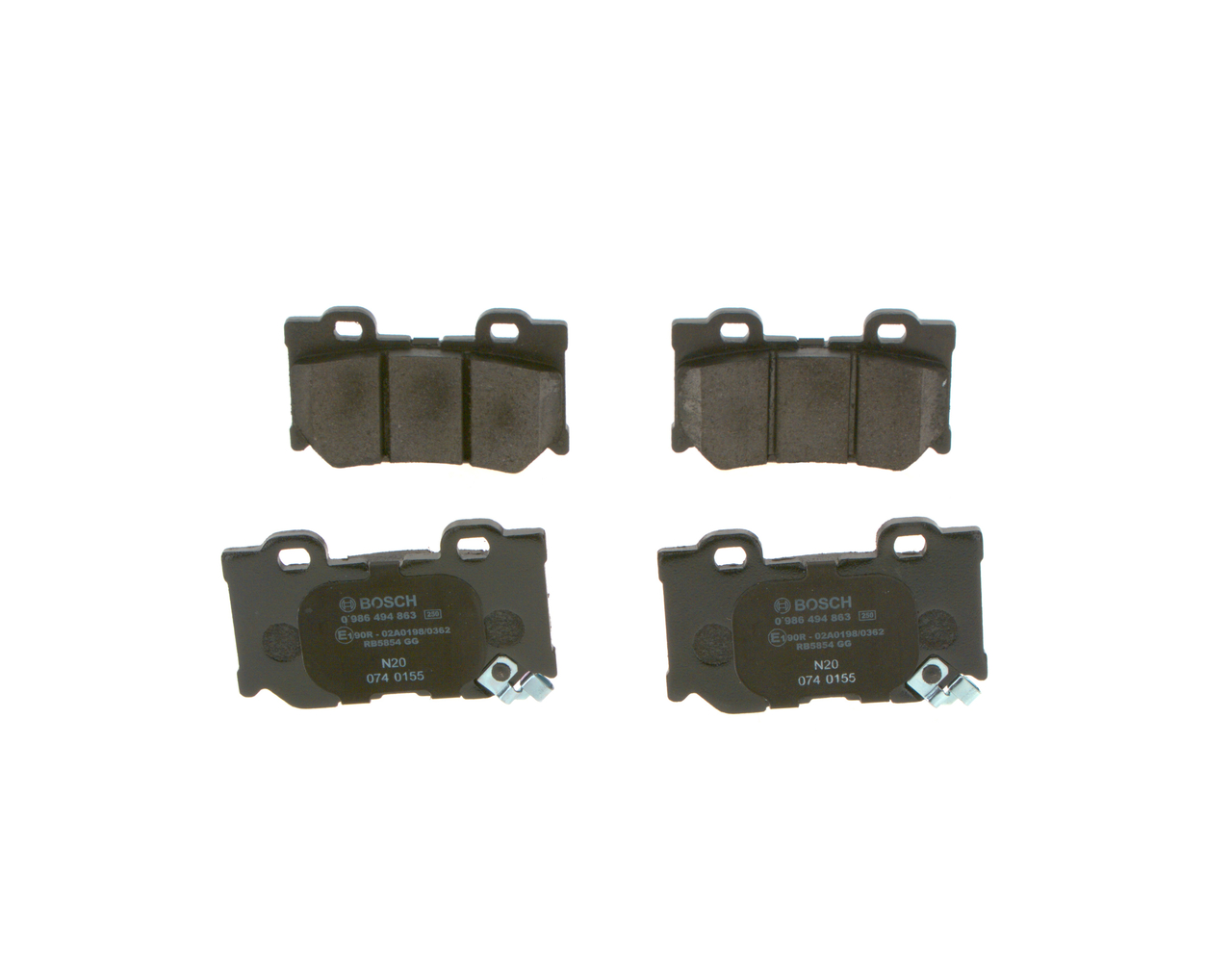 BOSCH 0 986 494 863 Remblokken INFINITI M (Y51) 238 Pk Diesel kosten