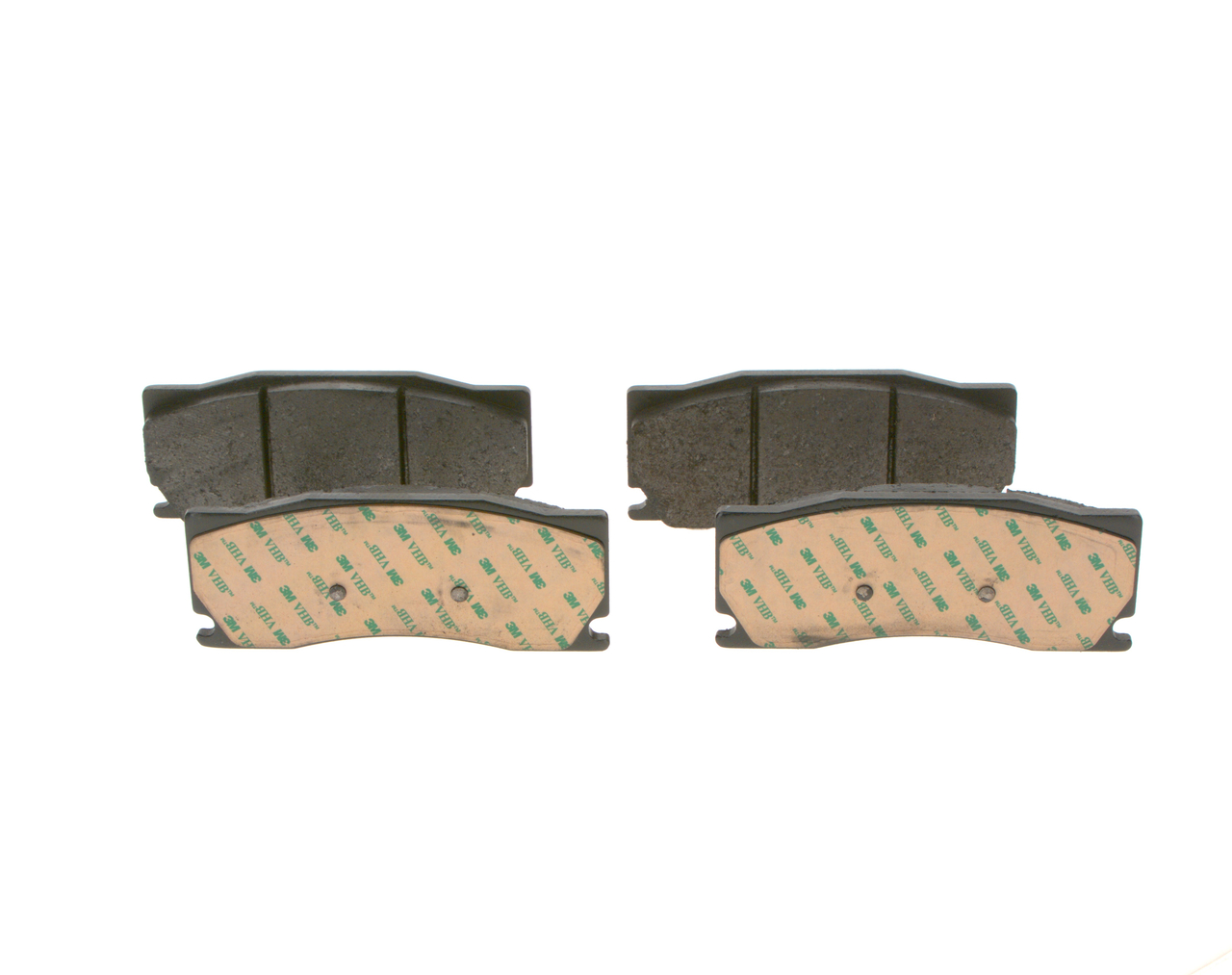 BOSCH 0 986 494 868: Bremsbeläge mit Anti-Quietsch-Blech
