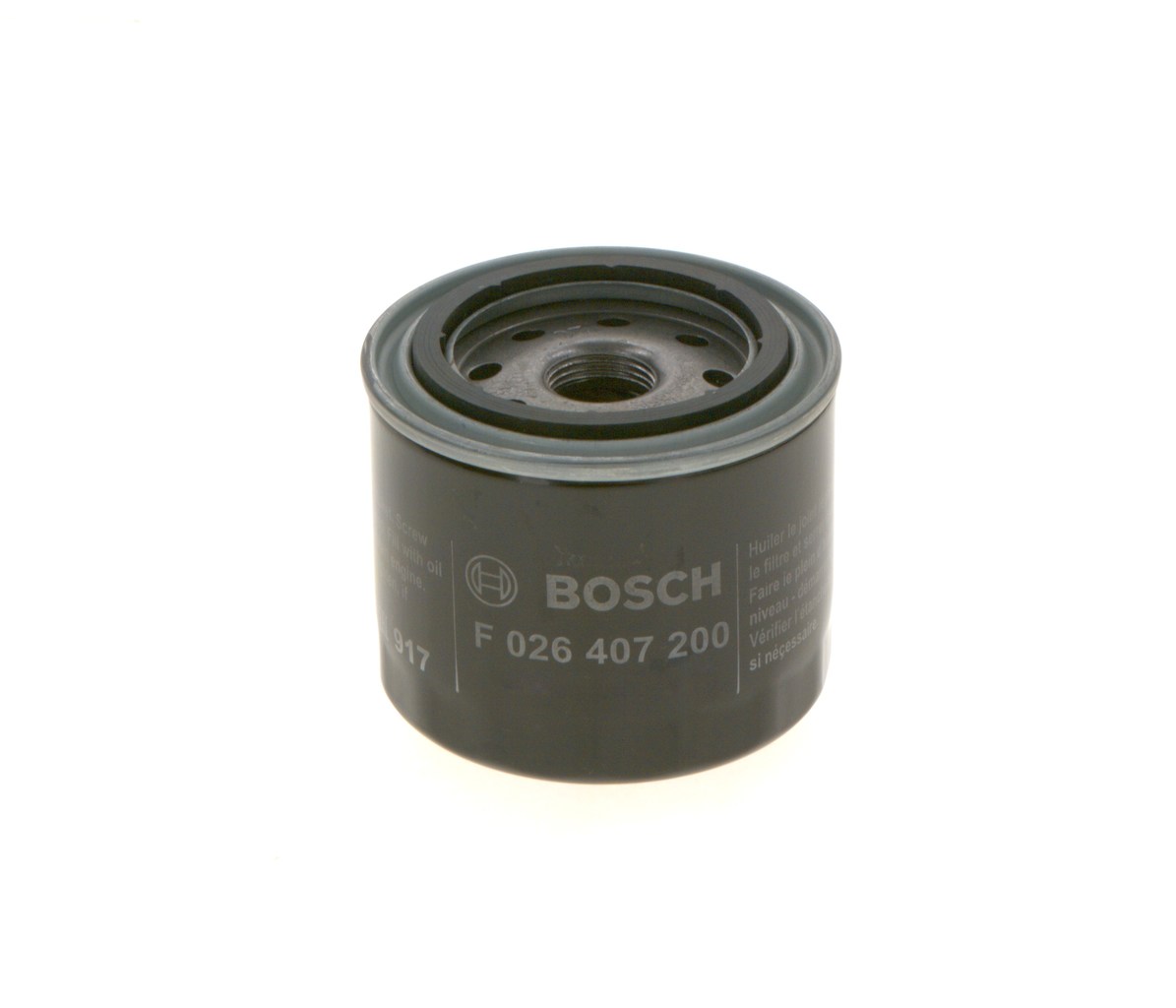 BOSCH F 026 407 200 Ölfilter mit einem Rücklaufsperrventil