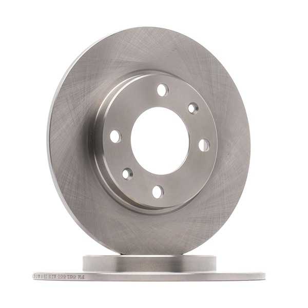 CHAMPION 561555CH: Féktárcsa Ø: 247mm, tele, Ø: 247mm, csavarok nélkül