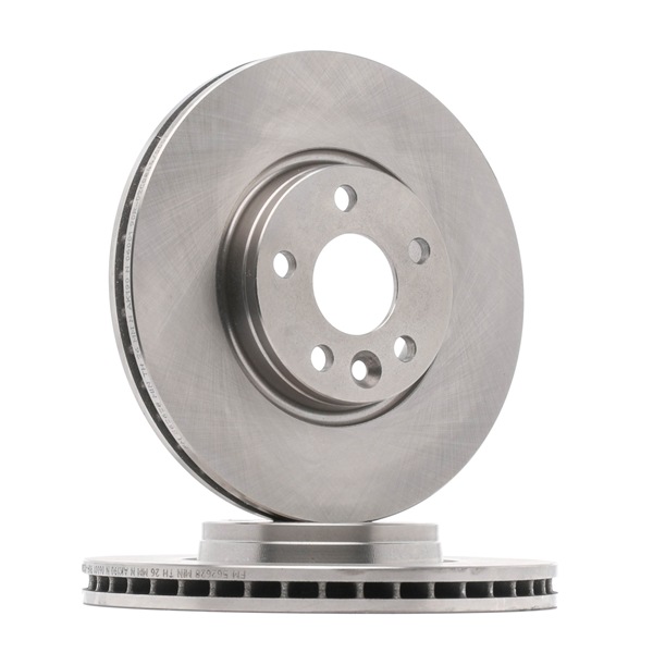CHAMPION 562628CH: Disco de freno Ø: 300mm, ventilado, Ø: 300mm, sin tornillos