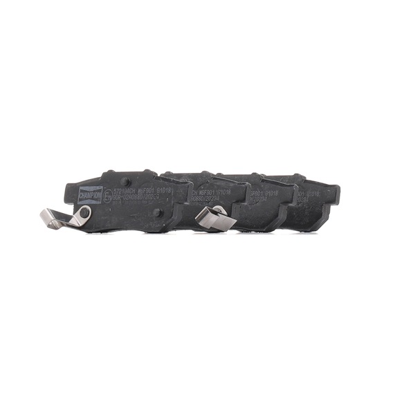 CHAMPION 572134CH Комплект спирачно феродо, дискови спирачки HONDA Jazz 2 (GD_, GE3, GE2) 83 K.C. бензин цена