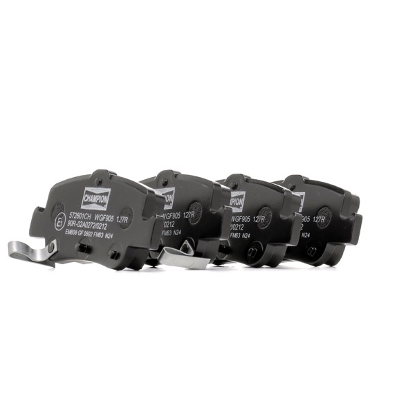 CHAMPION 572601CH Plaquettes de frein TOYOTA AURIS (NZE18_, ZRE18_) 105 CV Essence coût