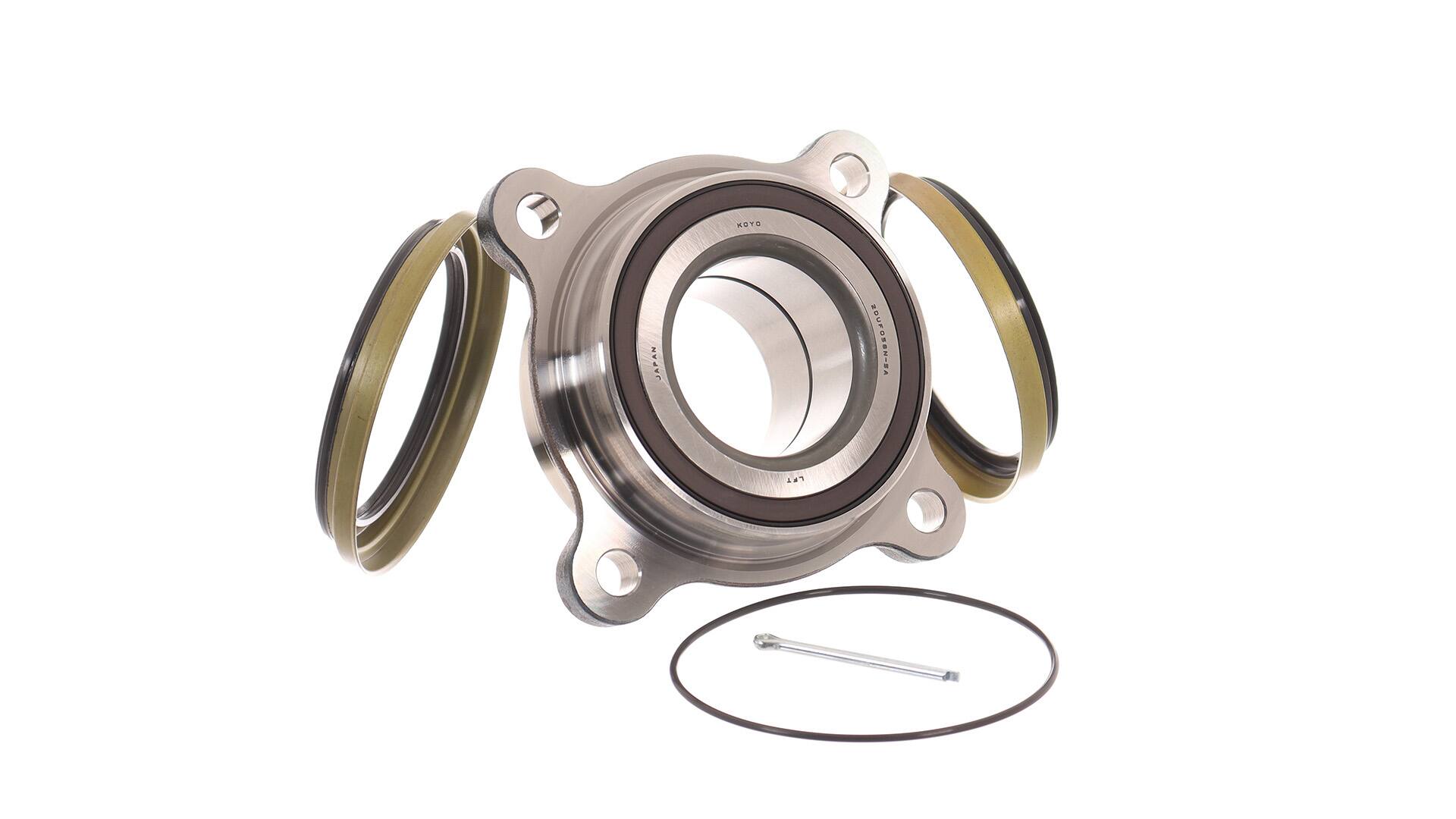 SKF VKBA 7633: Juego de cojinete de rueda con retén para ejes