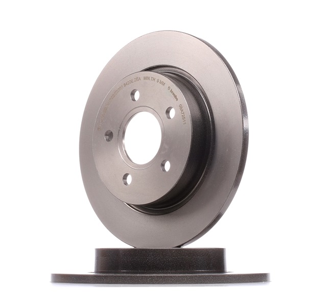 BREMBO COATED DISC LINE 08.A725.11 Bremžu diski FORD FOCUS 3 162 ZS Benzīns/Etanols cena