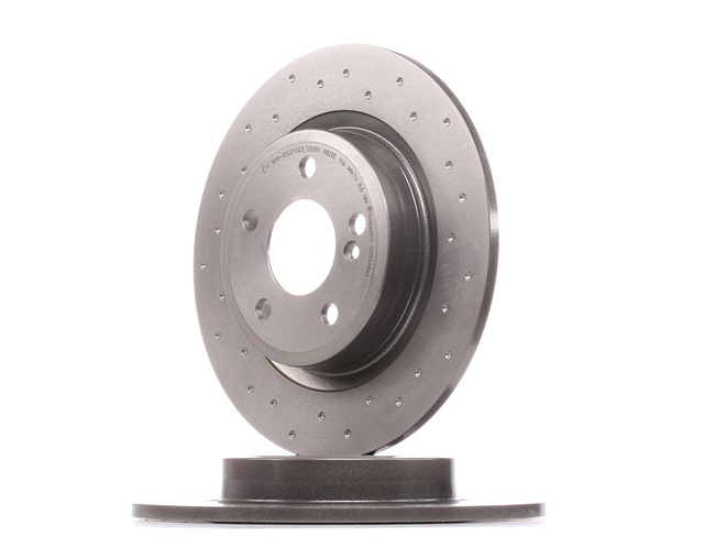 BREMBO 08.B348.4X: Bremsscheibe Ø: 295mm, voll, gelocht, Ø: 295mm, beschichtet, mit Schrauben XTRA LINE