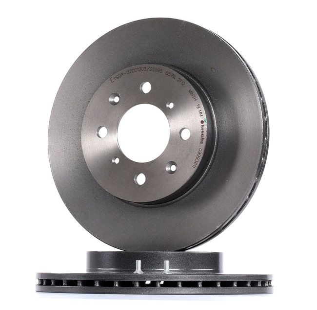 BREMBO 09.9936.11: Brzdový kotúč Ø: 262mm, s vnútorným chladením, Ø: 262mm, potiahnutá, so skrutkami COATED DISC LINE