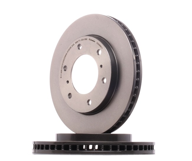 BREMBO 09.A868.11: Féktárcsa Ø: 294mm, belső hűtésű, Ø: 294mm, bevonatolt COATED DISC LINE