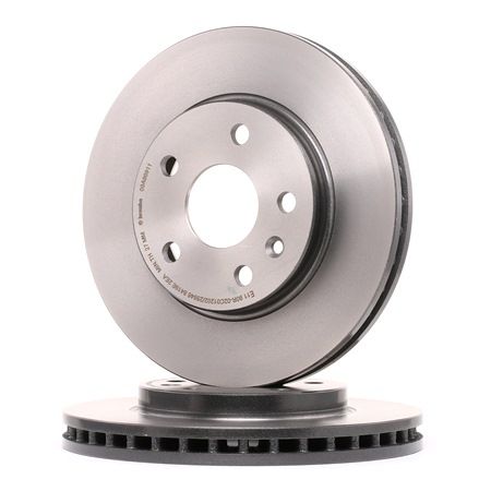 BREMBO 09.A969.11: Féktárcsa Ø: 296mm, belső hűtésű, Ø: 296mm, bevonatolt COATED DISC LINE