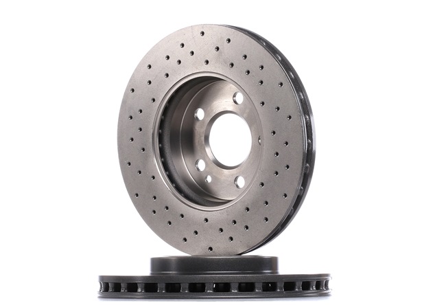 BREMBO 09.B344.4X: Bremsscheibe Ø: 295mm, gelocht/innenbel., Ø: 295mm, beschichtet, mit Schrauben XTRA LINE