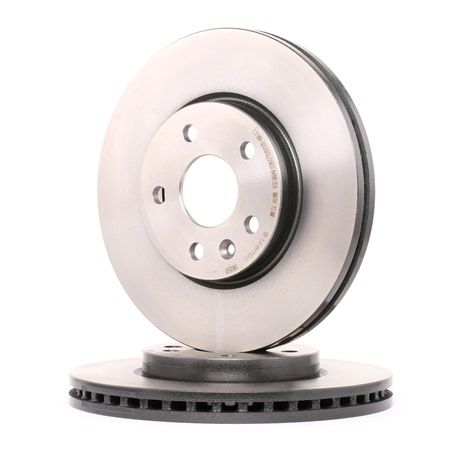 BREMBO 09.B355.11: Disc de frână Ř: 276mm, ventilat interior, Ř: 276mm, acoperit (cu un strat protector), cu suruburi COATED DISC LINE