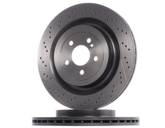 BREMBO 09.B879.11: Stabdžių diskas Ø: 360mm, vidinis ventiliavimas, su įrėža / perforuota, Ø: 360mm, padengta, su varžtais COATED DISC LINE