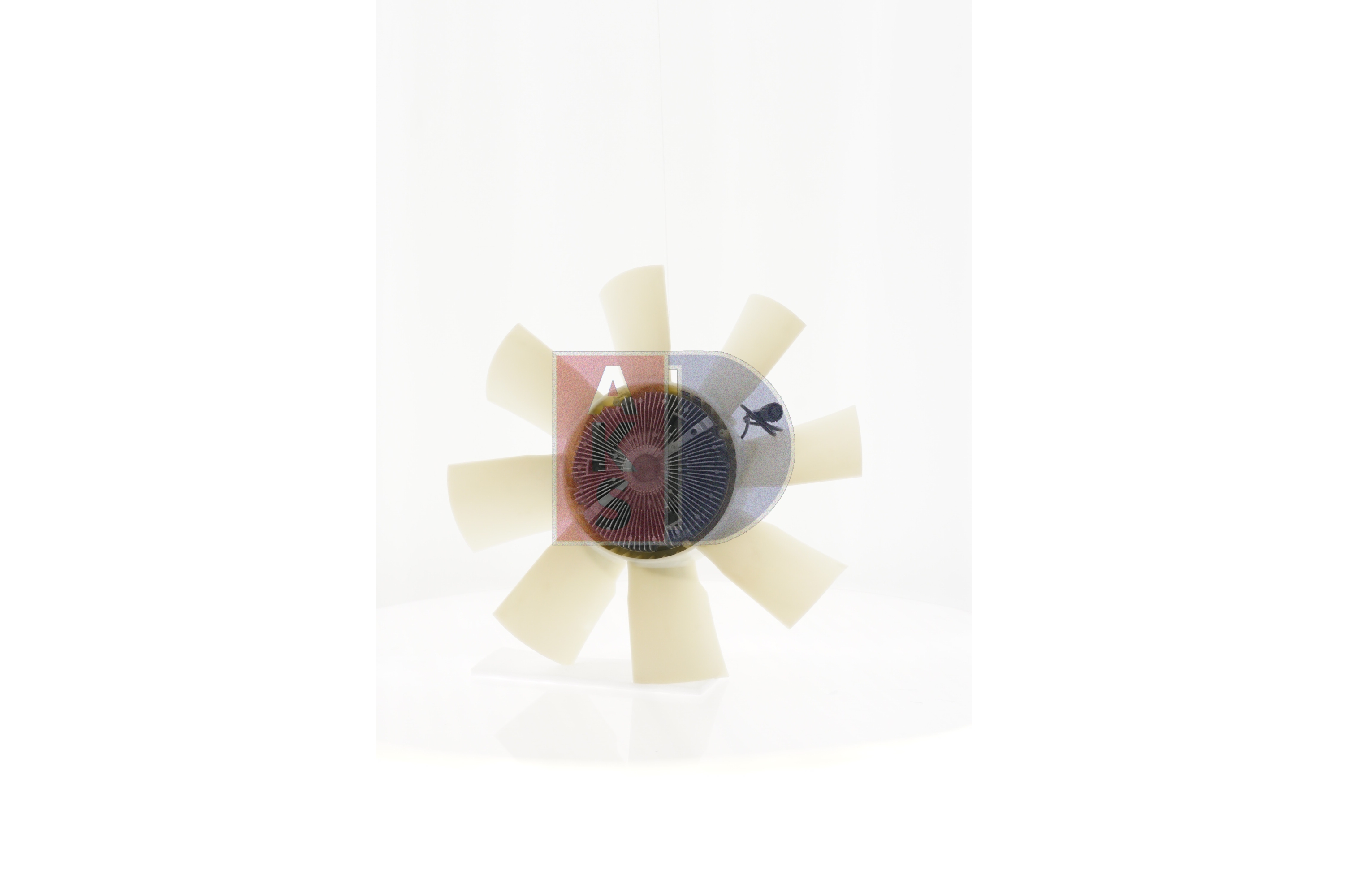 AKS DASIS 288029N: Ventilator, radiator 680mm, cu cuplaj fricțiune lichid