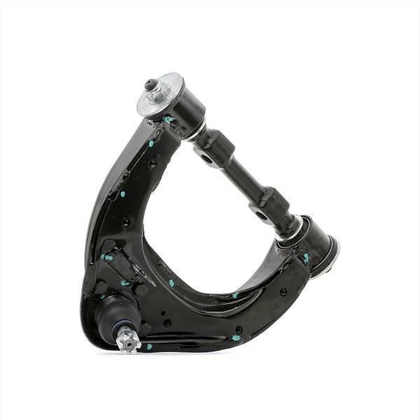 DELPHI TC3372: Bras de suspension Essieu avant gauche, supérieur, Tôle d'acier, avec rotule de suspension