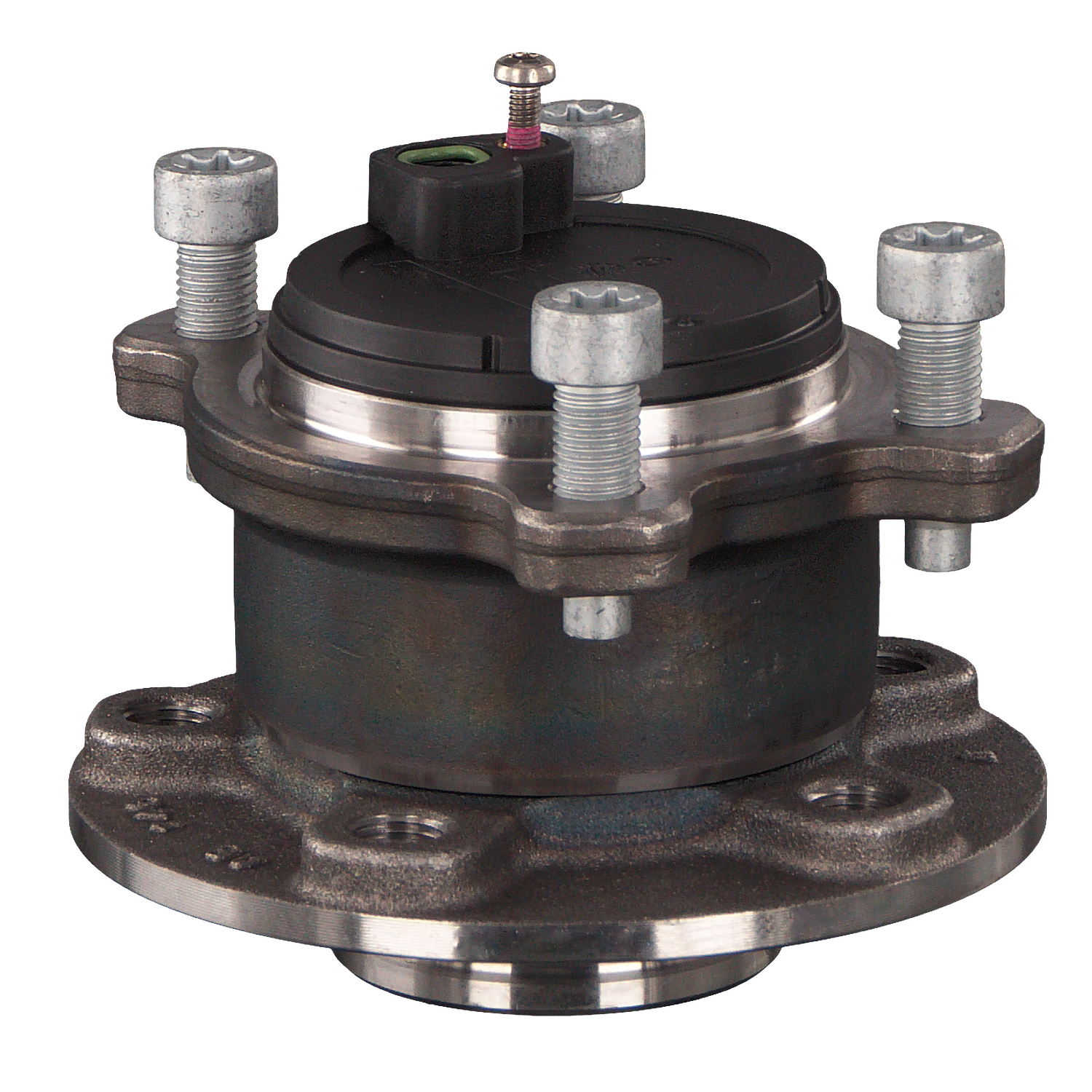 FEBI BILSTEIN 102316: Set rulment roata puntea spate, cu material de atașare/fixare, Lagar roata integrat in butuc roata, cu senzor ABS, cu material de prindere