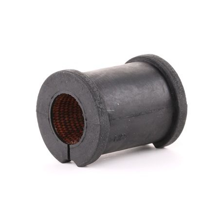 FEBI BILSTEIN 102317: Stabilisatorstang rubber Vooras, Rubber, Rubber met voering van stof, 19mm