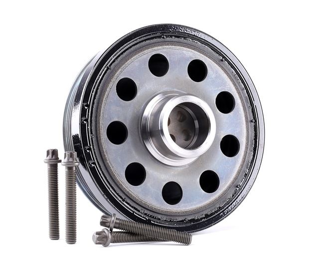 SNR DPF350.09K1: Fulie curea, arbore cotit cu bucsa de cauciuc