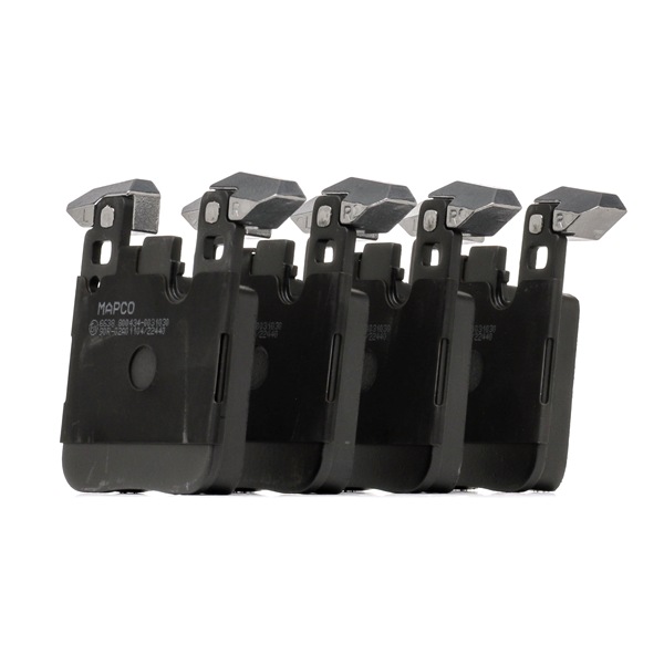 MAPCO 6638 Remblokken BMW 3 Sedan (F30, F80) 460 Pk Benzine kosten