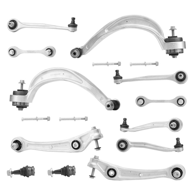 MEYLE 116 050 0189/HD: Kit bras de suspension Essieu avant gauche, Essieu avant droit, avec matériel de montage/fixation, Quality