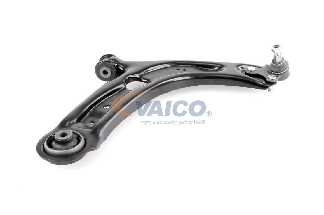 VAICO V10-5001: Brat, suspensie roata dreapta, punte fata, tabla de otel, cu articulatie de sarcina/ghidare, cu bucsa de cauciuc, EXPERT KITS +