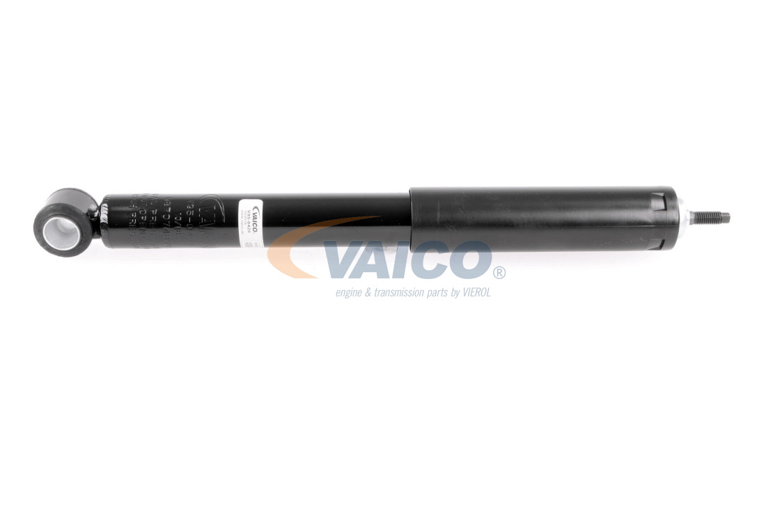 VAICO V95-0428: Lengéscsillapító Hátsó tengely bal, Hátsó tengely jobb, gáznyomásos, Teleszkópos lengéscsillapító, Original VAICO Quality