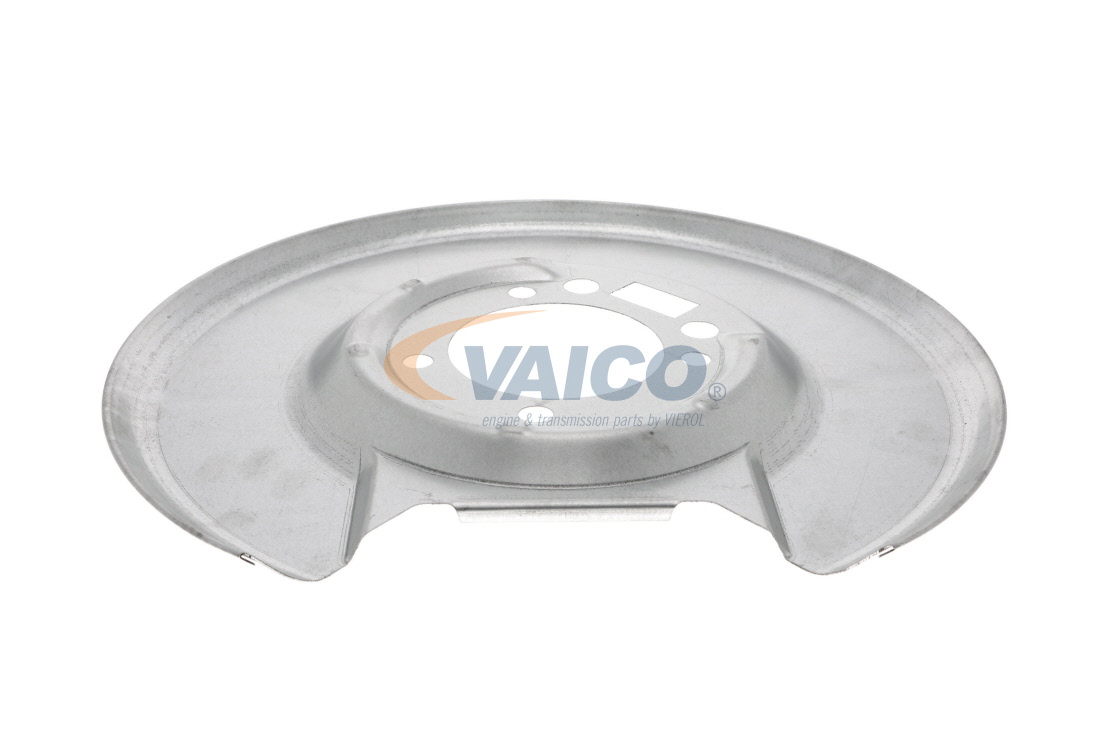 VAICO V95-0464: Dubļu sargs, Bremžu disks Aizm. tilts labajā pusē, Original VAICO Quality