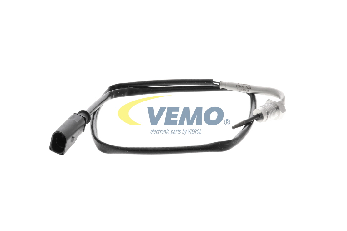 VEMO V10-72-1439 Jutiklis, išmetamųjų dujų temperatūra VOLKSWAGEN TIGUAN (AD1) 115 AG dyzelinas kaina