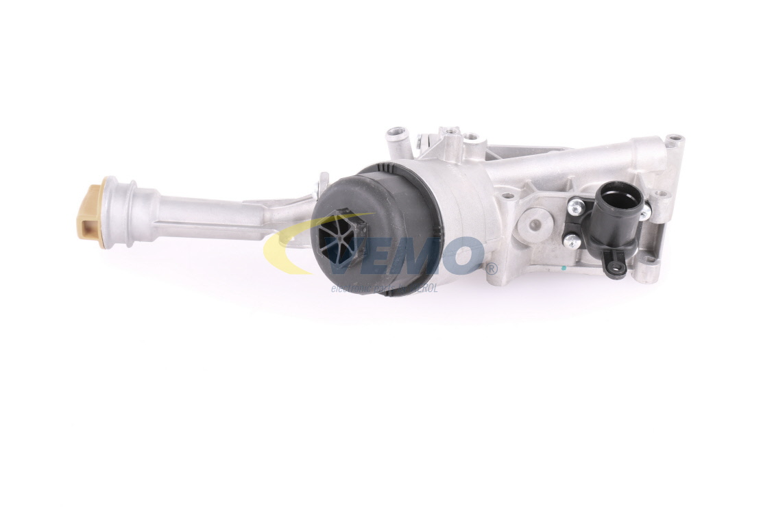 VEMO V24-60-0012: Ölkühler mit Ölfiltergehäuse, mit Ölkühler, mit Ölfilter, mit Dichtung, mit Druckschalter, EXPERT KITS +