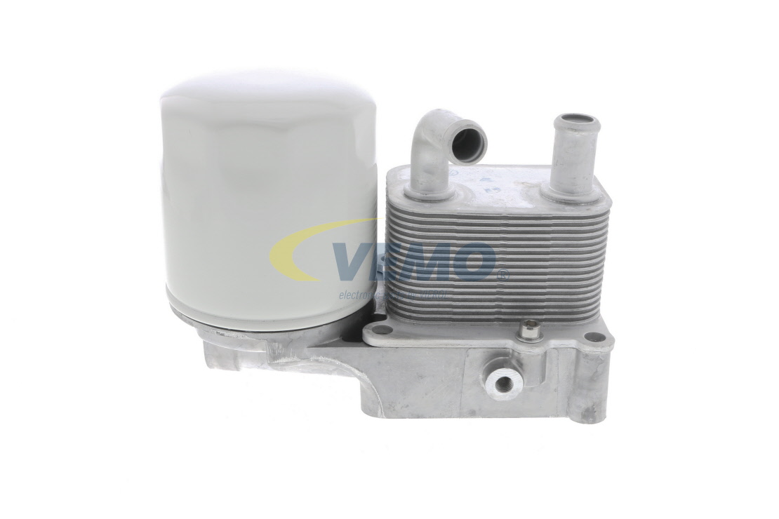 VEMO V25-60-0032: Enfriador de aceite con alojamiento del filtro de aceite, con enfriador de aceite, con filtro de aceite, sin juntas, sin presostato, EXPERT KITS +