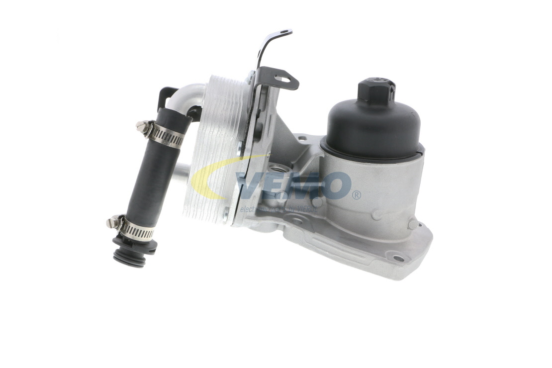 VEMO V48-60-0007: Radiatore olio motore con scatola per filtro dell’olio, con radiatore dell’olio, con filtro dell’olio, con guarnizione, senza pressostato, EXPERT KITS +