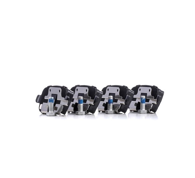 MASTER-SPORT 13046027372N-SET-MS: Juego de pastillas de freno Premium Eje trasero, Chapa antichirridos