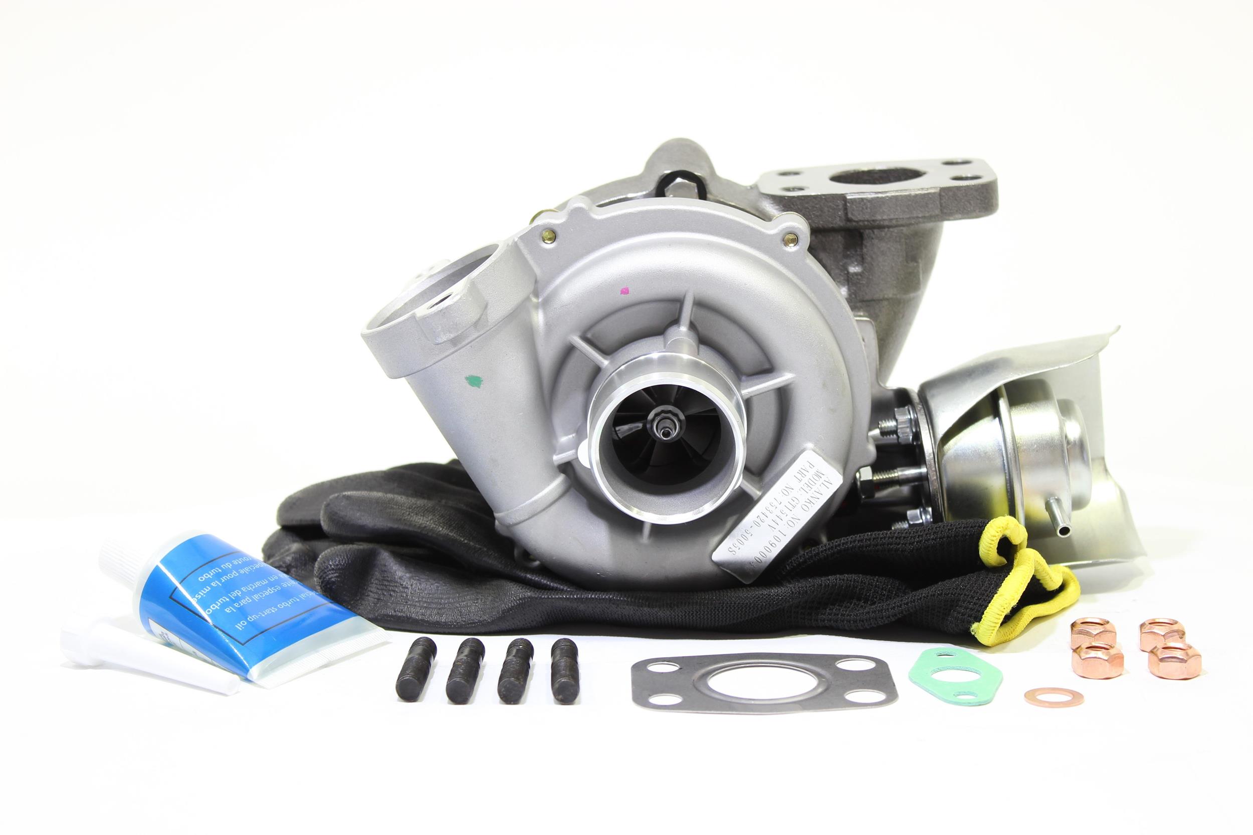 ALANKO 10900036: Turbosuflantă incl. Set garnituri, cu material de atașare/fixare