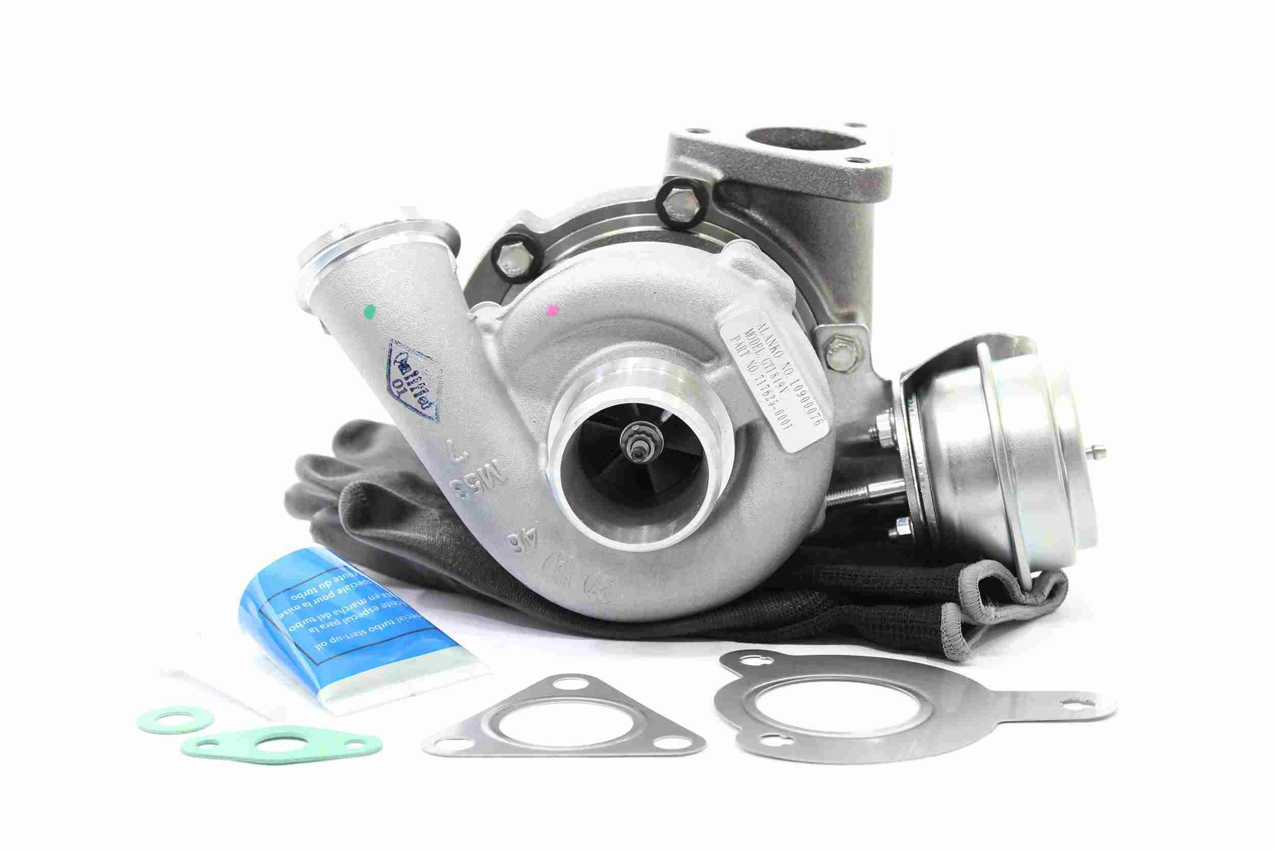 ALANKO 10900076: Turbosuflantă incl. Set garnituri, cu material de atașare/fixare
