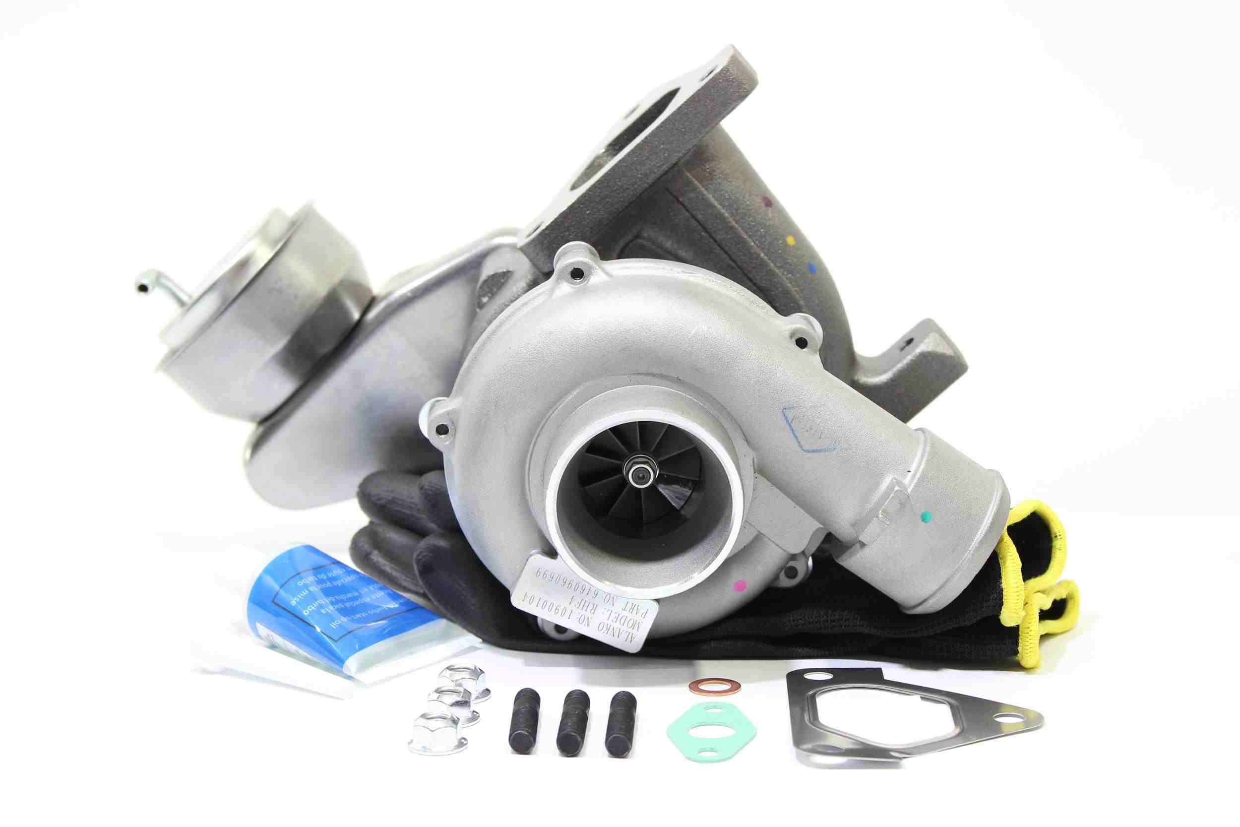 ALANKO 10900104: Turbolader inkl. Dichtungssatz, mit Anbau-/Befestigungsmaterial