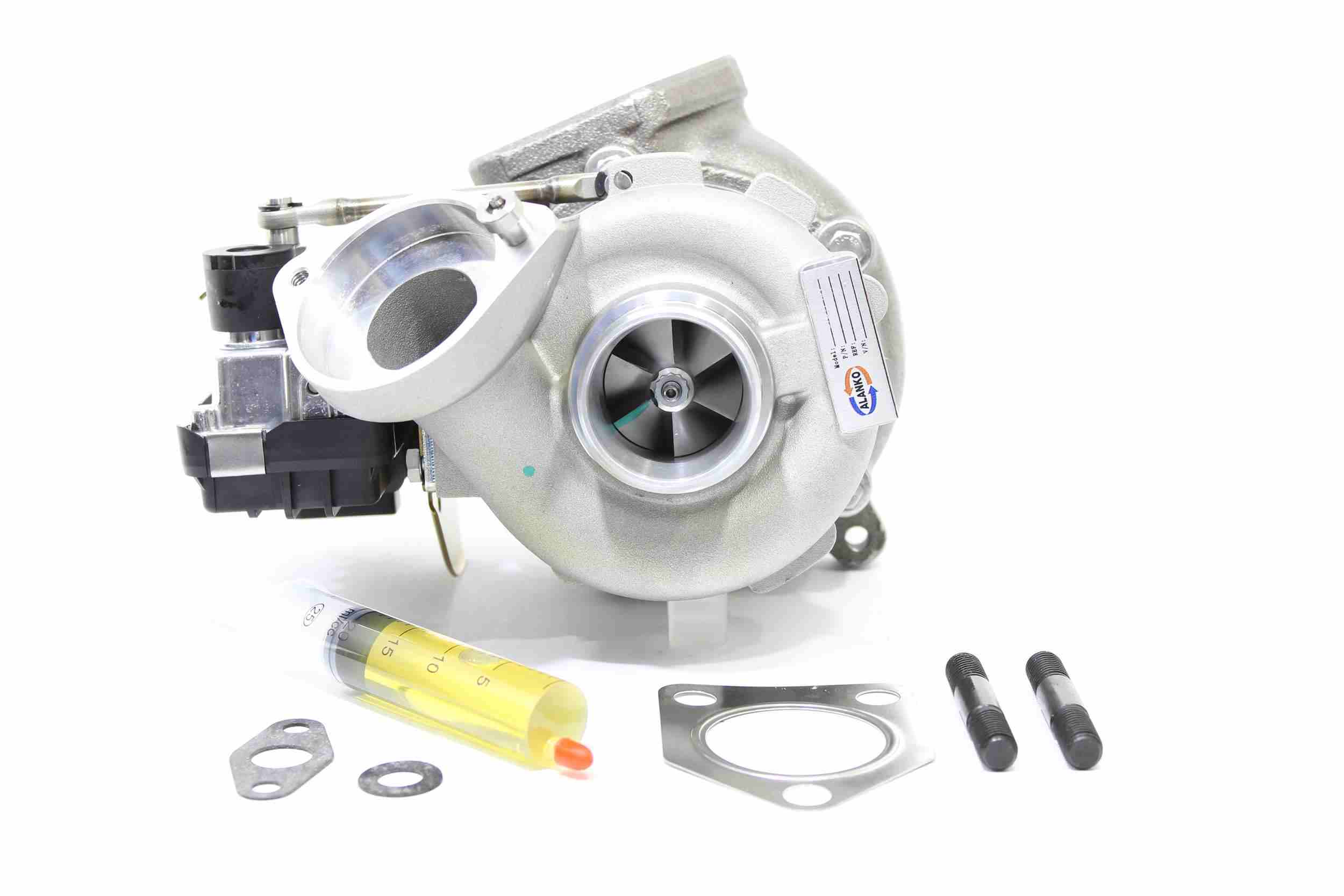 ALANKO 10900107: Turbosuflantă incl. Set garnituri, cu material de atașare/fixare