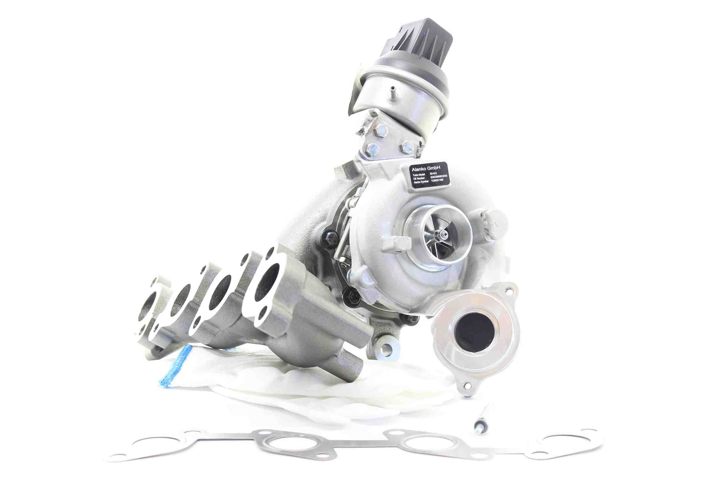 ALANKO 10900166: Turbosuflantă incl. Set garnituri, cu material de atașare/fixare