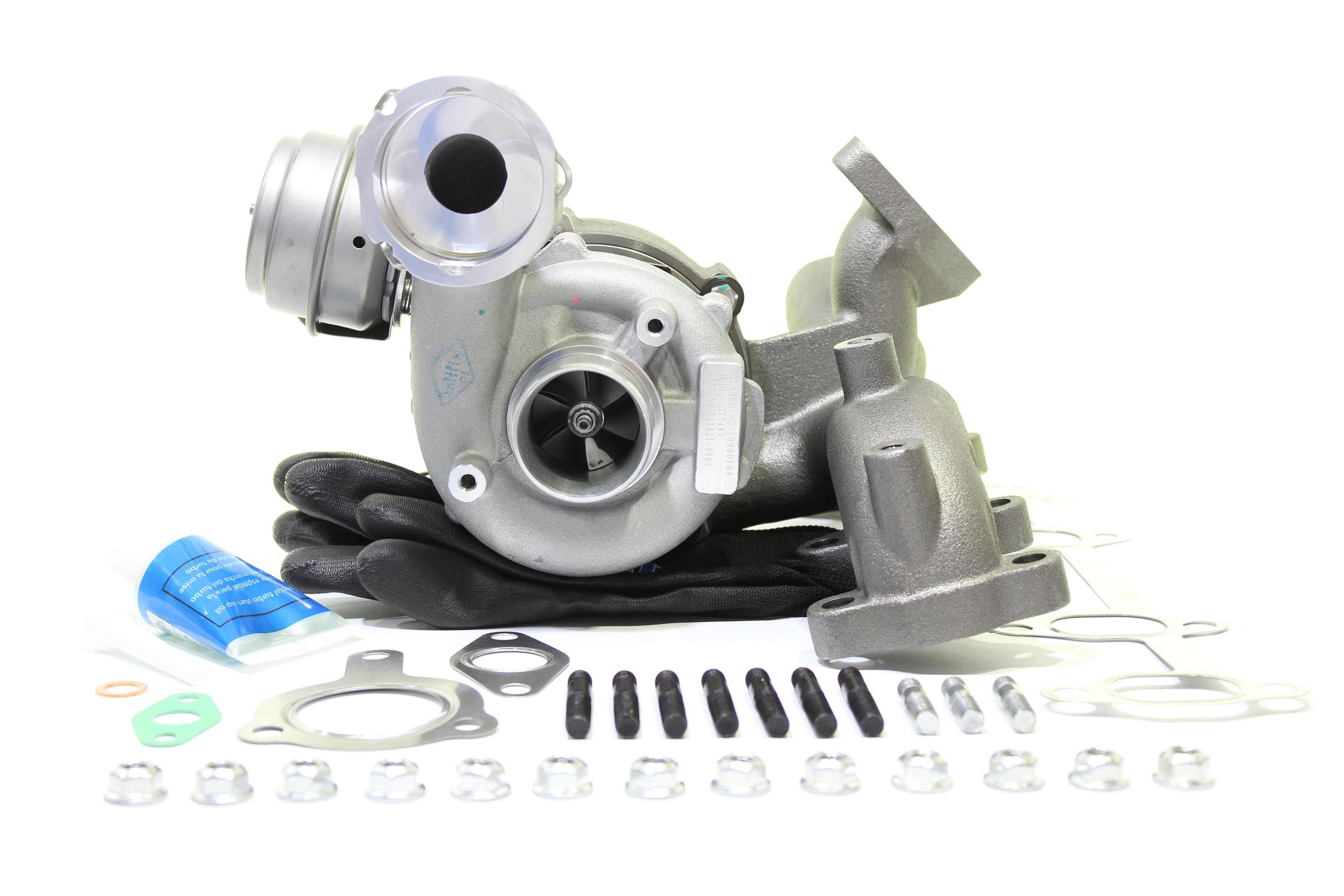 ALANKO 10900168: Turbosuflantă incl. Set garnituri, cu material de atașare/fixare