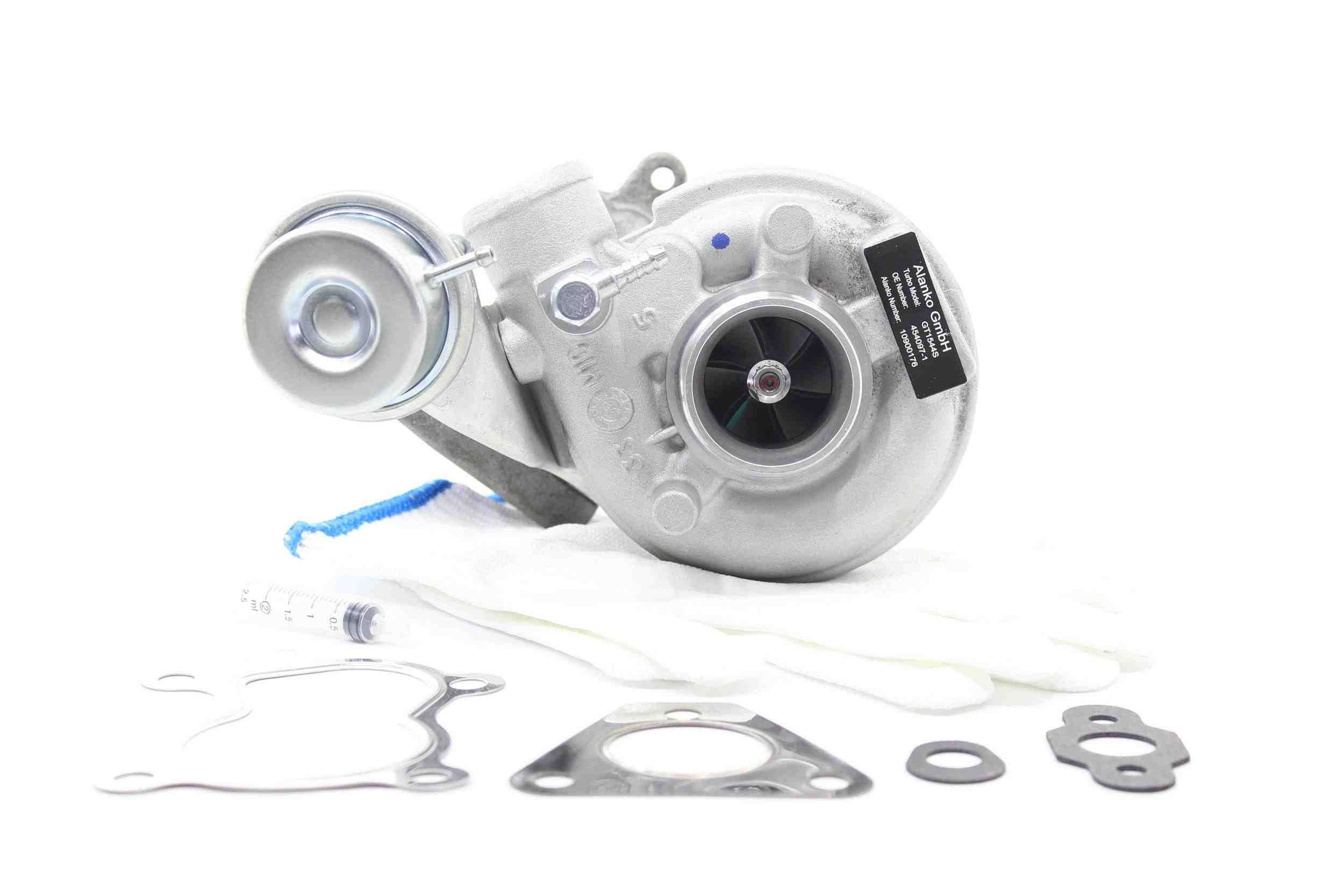 ALANKO 10900176: Turbosuflantă incl. Set garnituri, cu material de atașare/fixare