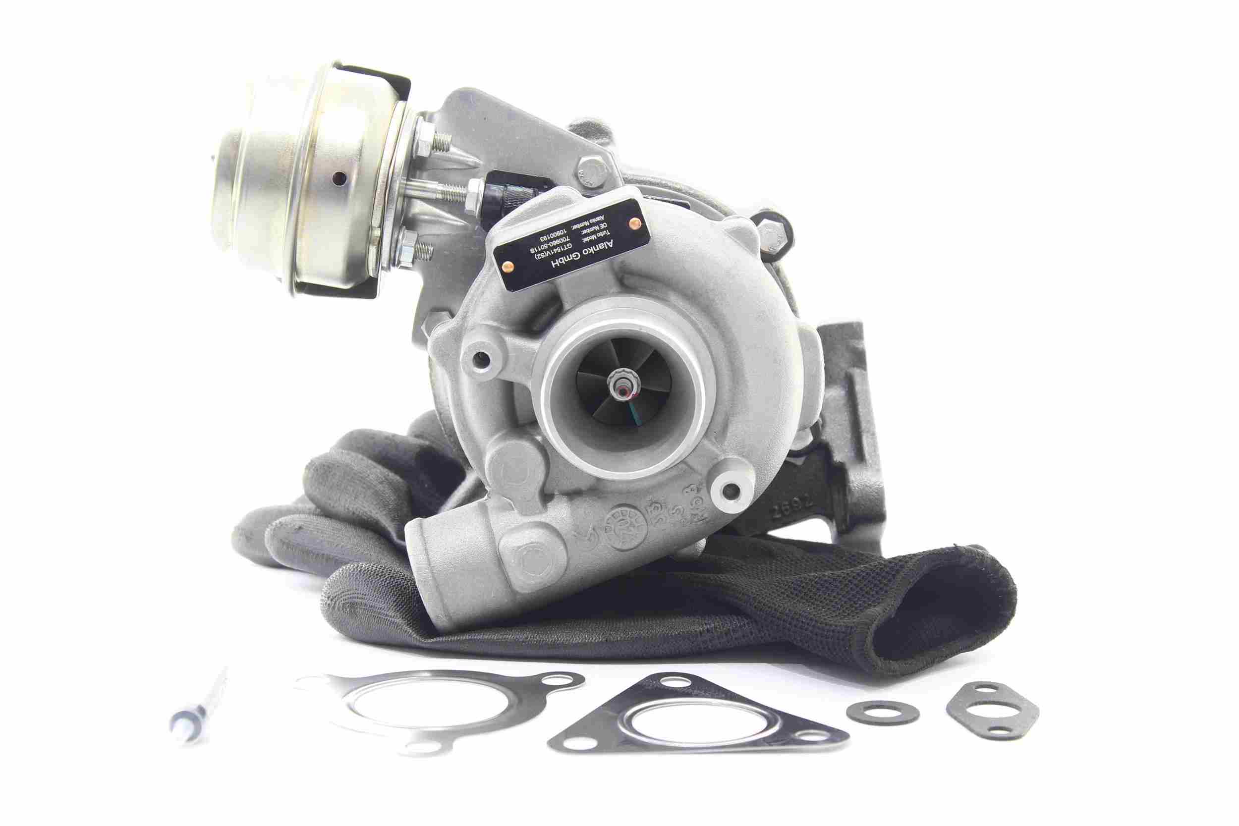 ALANKO 10900193: Turbosuflantă incl. Set garnituri, cu material de atașare/fixare