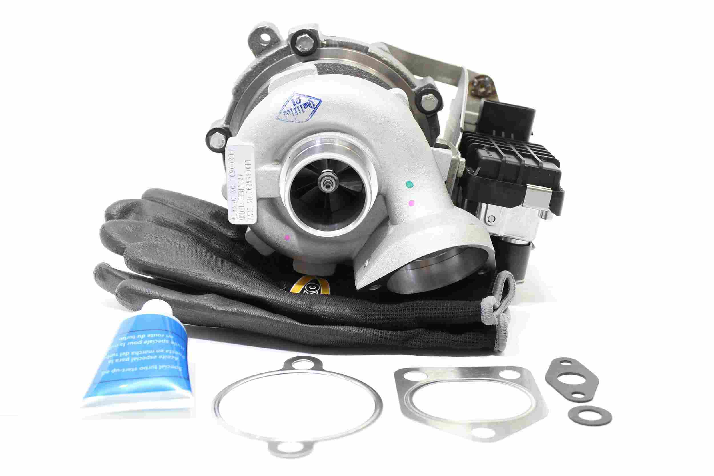 ALANKO 10900204: Turbosuflantă incl. Set garnituri, cu material de atașare/fixare