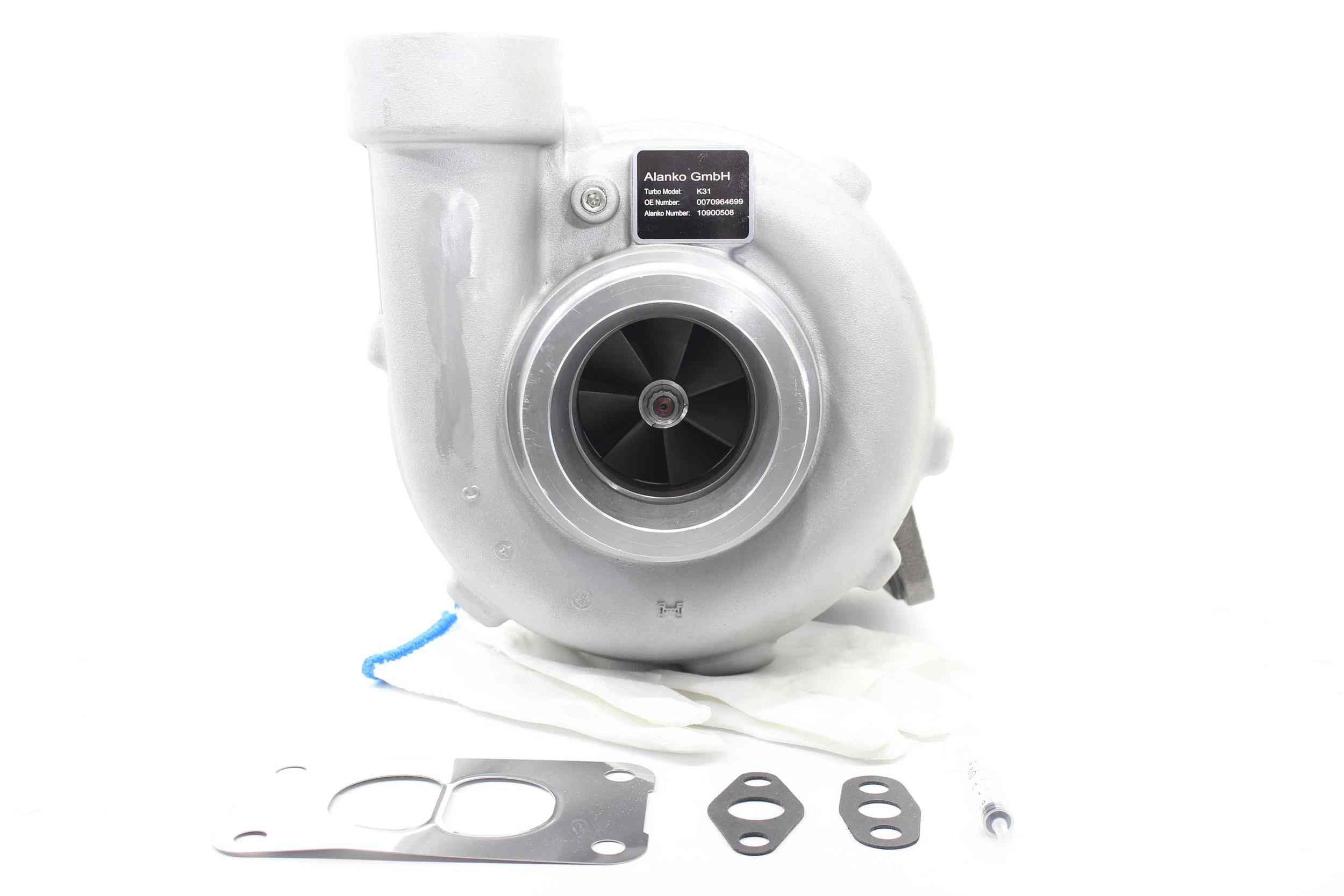 ALANKO 10900508: Turbolader inkl. Dichtungssatz, mit Anbau-/Befestigungsmaterial