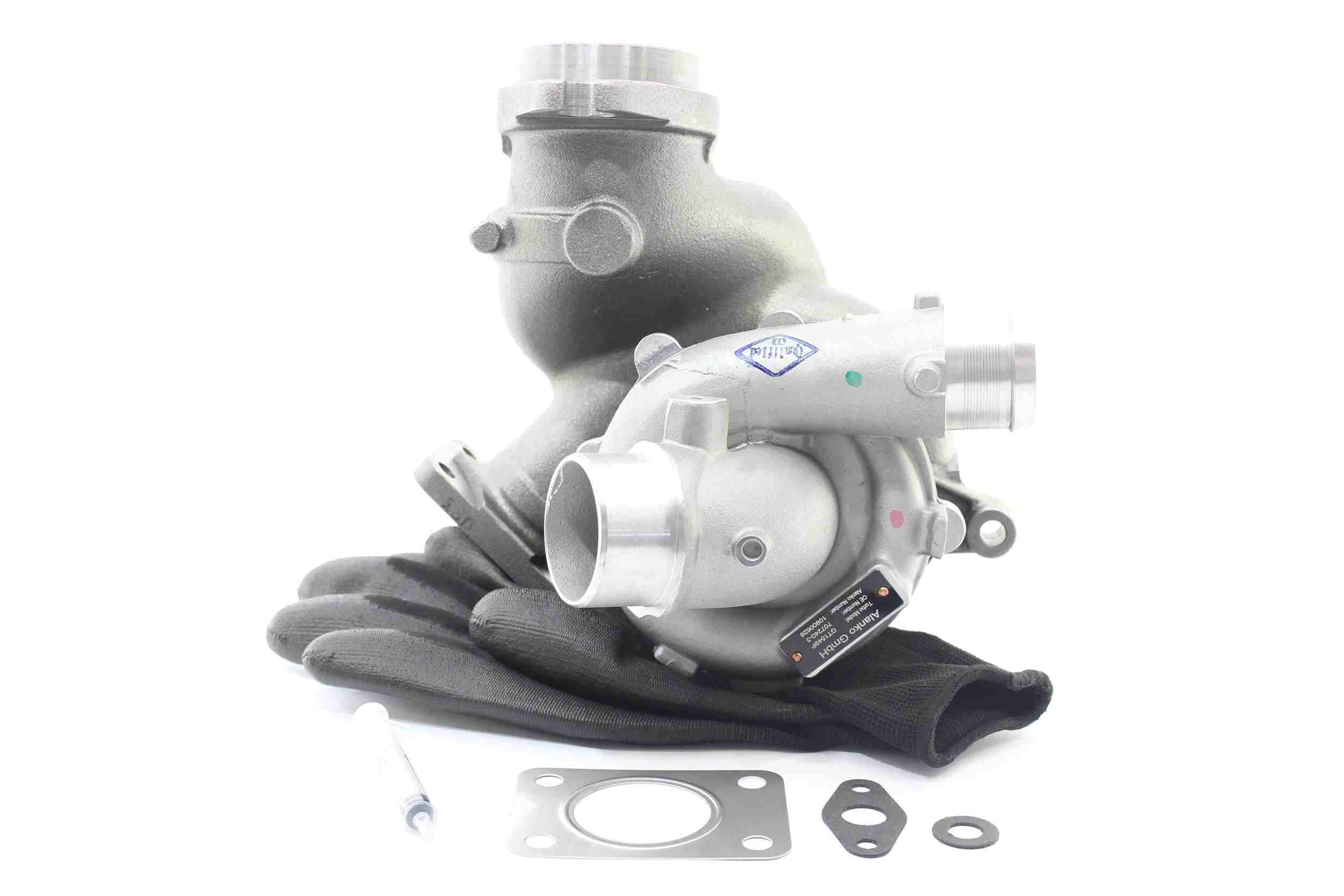 ALANKO 10900626: Turbosuflantă incl. Set garnituri, cu material de atașare/fixare